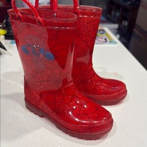 Marvel Light Up Spider-Man Kids Boots